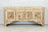 Antique Hand Carved Solid Wood Console Hall Table 101